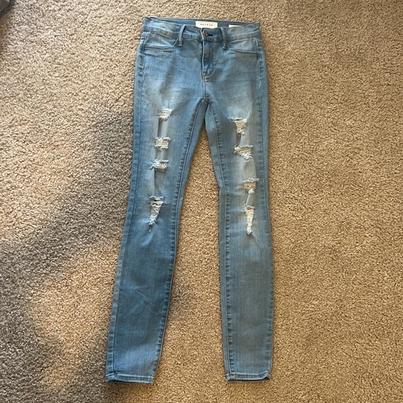 PacSun Lightwash Ripped Jegging - Picture 6 of 7